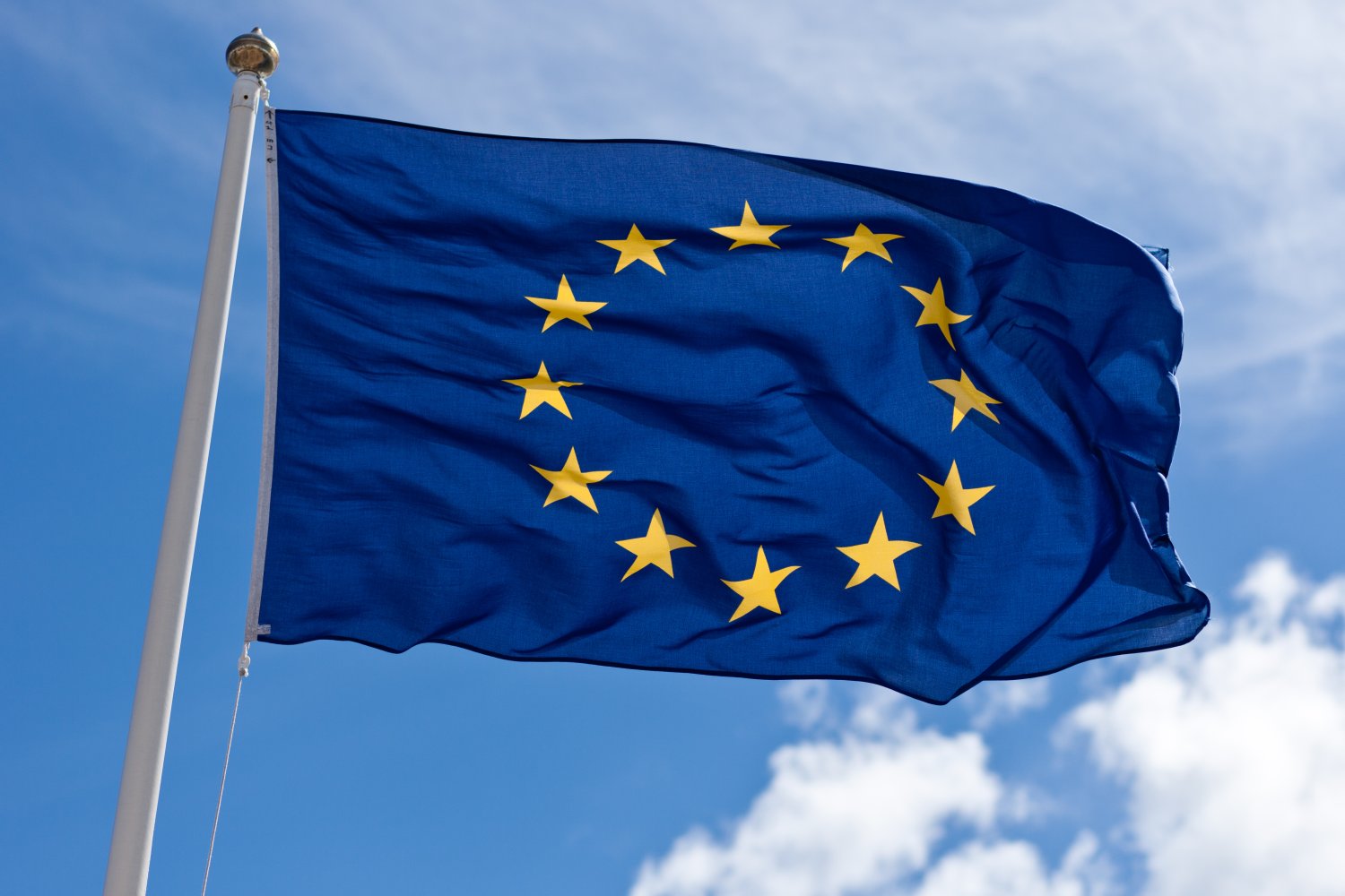 Bandiera dell'Unione Europea.
